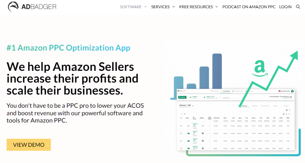 Ad Badger: Best Amazon PPC Software